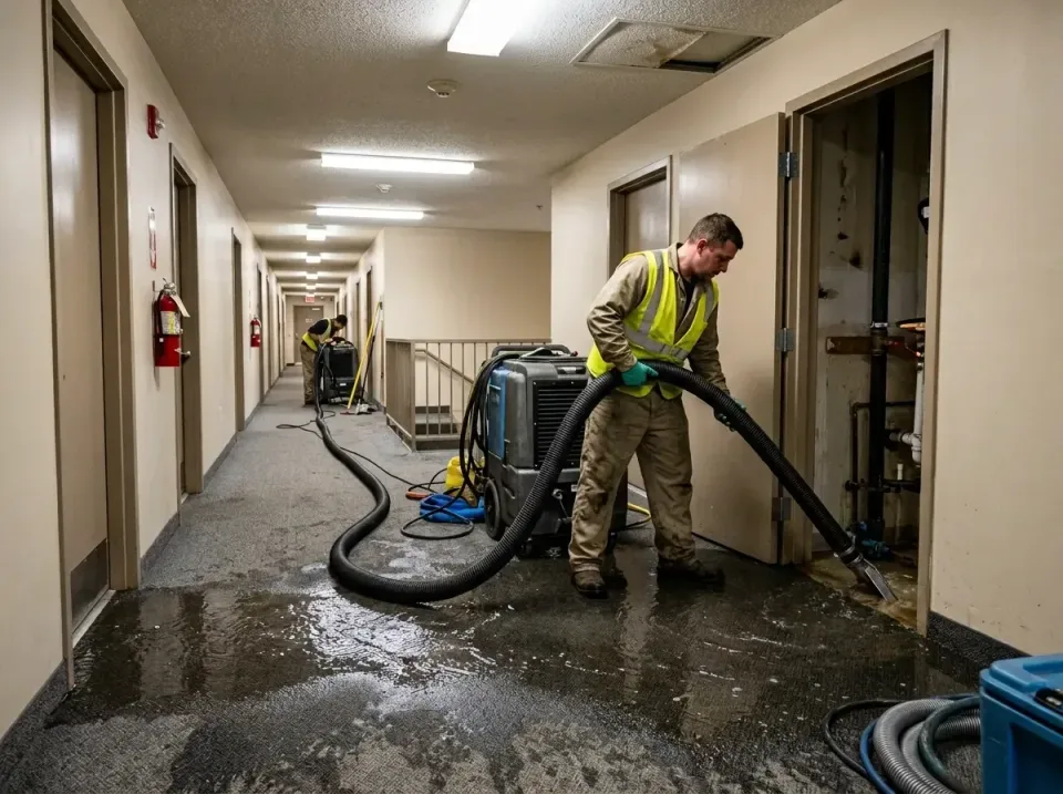 multi-unit-apartment-hallway-f-005 — frequently asked questions, Emergency Burst Pipe Water Extraction & Removal in Wautoma,…